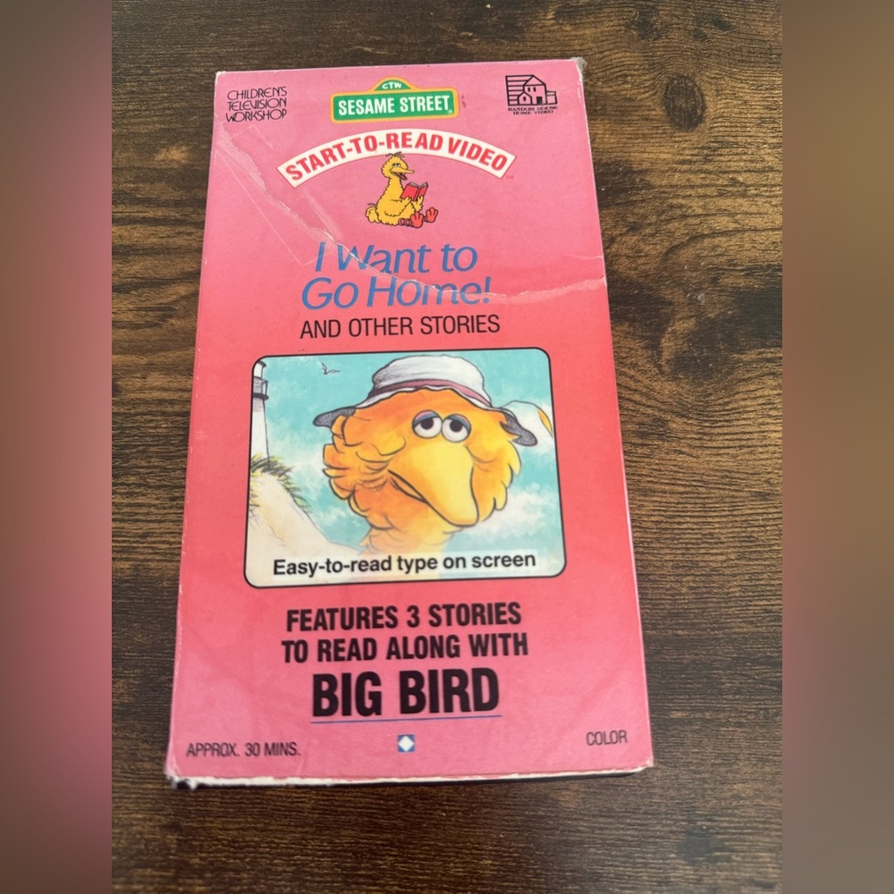 Sesame Street Start-to-Read Video - Red